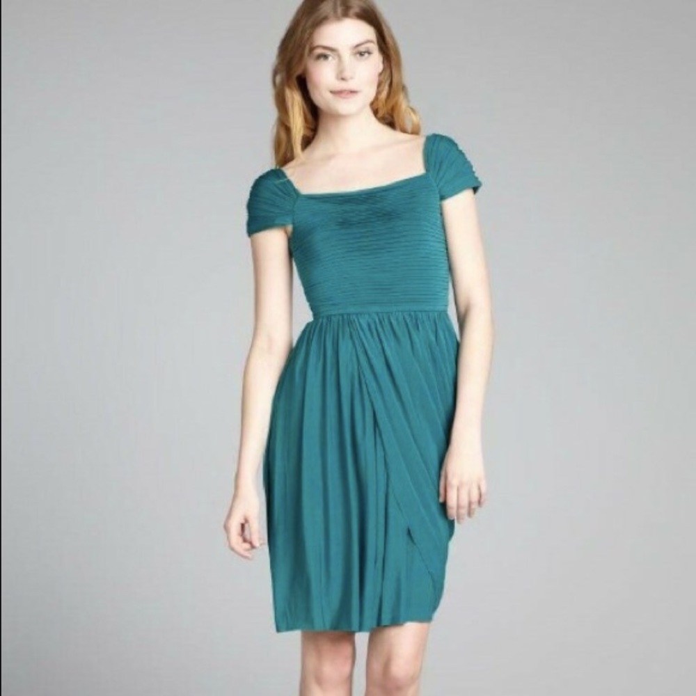 BCBG Maxazria Teal Dress Size Medium